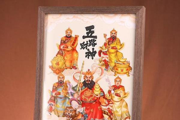 看看家中的财神挂画放在哪个位置好