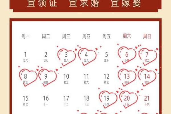 结婚吉日的选择，一定要精确到年月日