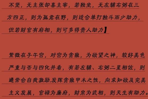 紫薇斗数科星