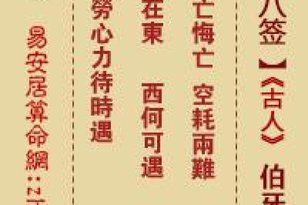 吕祖灵签98签解签