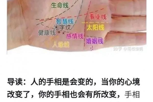 手相算命,女人手相成功线图解