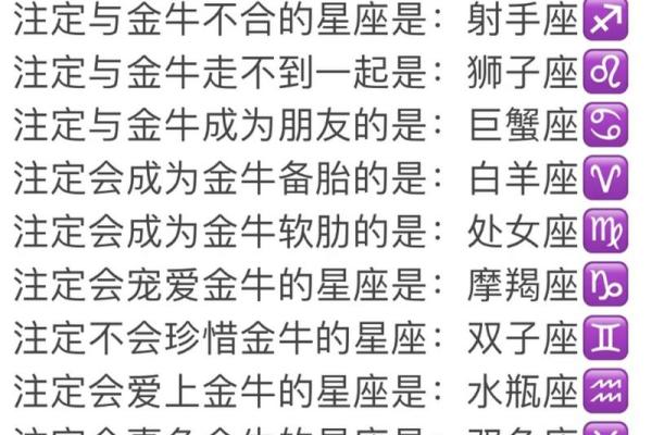 金牛座和哪些星座默契度较高呢