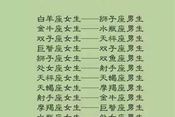 处女男和哪个星座匹配度高一点