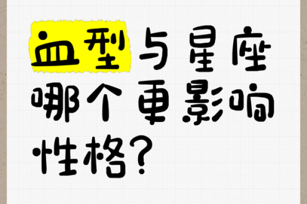 人的血型星座和性格有关系吗女