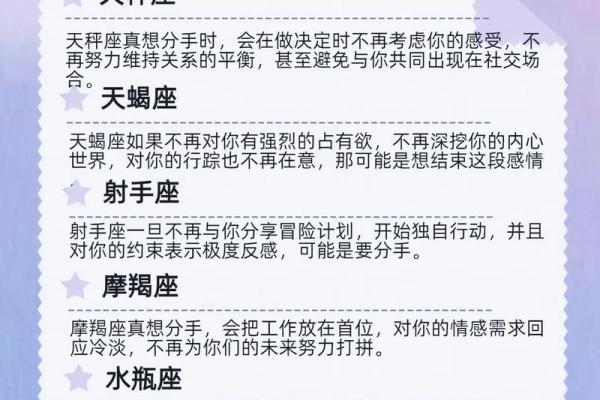 揭秘十二星座假分手时的表现